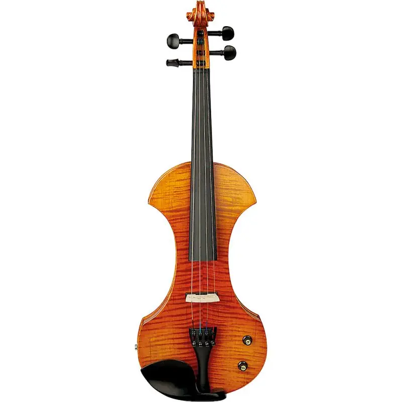 Valentino VE-040N Electric Violin. Natural (ID: GR65040N) Same Day Shipping
