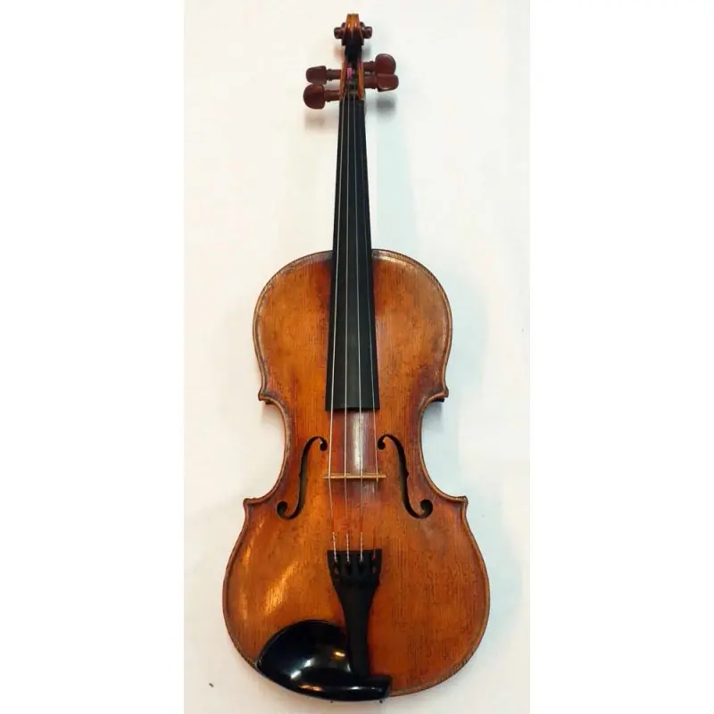 German 4\\/4 H Dolling Jnr School Violin, One piece back, Medium Flame, Shaded Varnish, Good Condition, with High Quality