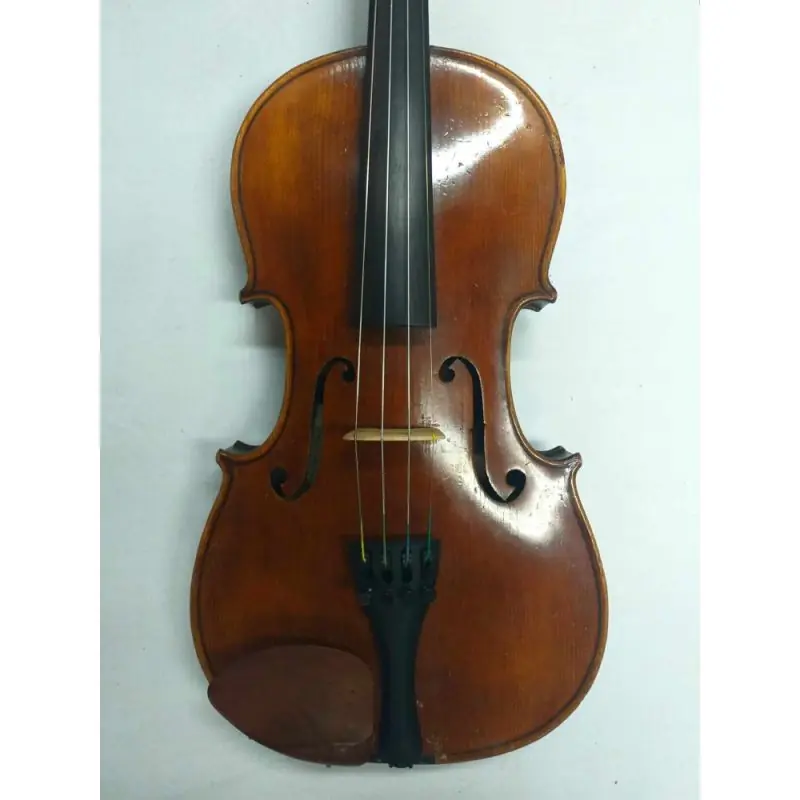 German 4\\/4 violin, c1900, shaded varnish, with case and bow Exclusive
