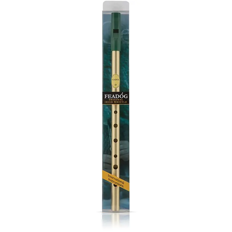 Feadog FW01 Brass High D Whistle Pack Grab Now