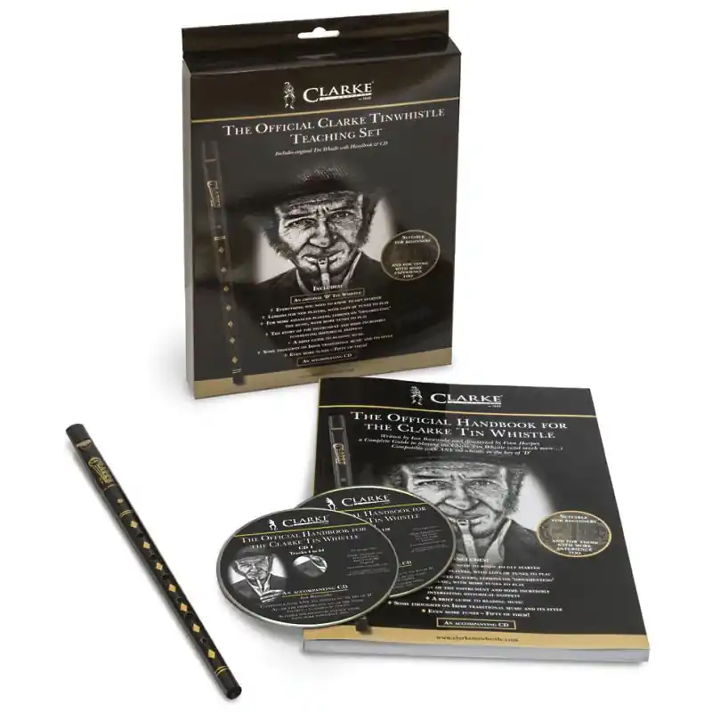 Price Cut Clarke WTCD High D Whistle Set, Book\\/CD