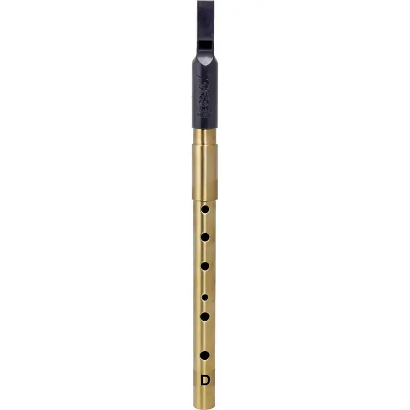 Nightingale Brass High D Whistle, Tuneable Brass Super Sale