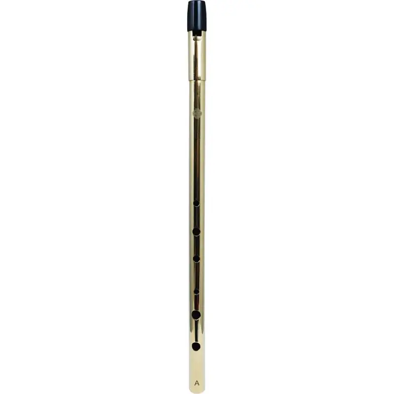 Top Pick Glenluce Wexford Alto A Whistle. Brass Finish