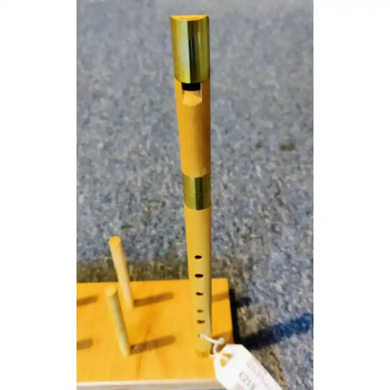 Peter Wynn Handmade Tunable High D Wooden Whistle. Made in Southampton. Boxwood. Exclusive