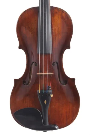 "Milton Wickes" 18th c. repaired violin, Germany | Metzler Violins Brand New