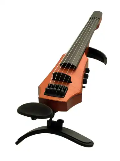 NS Design CR5 electric 5-string violin, Amber, with case. Czech Republic Budget