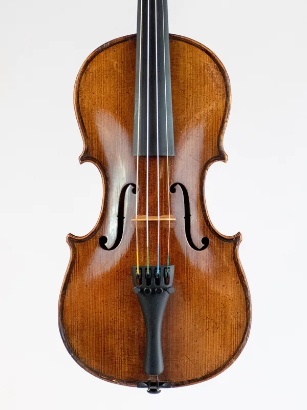 Warranty Included German Strad 1/2 violin outfit ca 1920