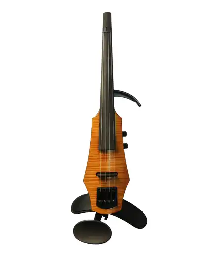 Bargain NS Design WAV4 Amberburst 4-string violin with case