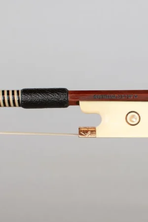 *Lothar Seifert* engraved gold & ivory violin bow, GERMANY, 65g Trusted Brand