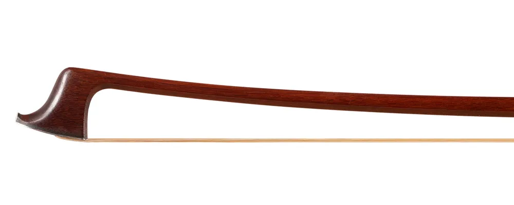 Premium G.A. PFRETZSCHNER violin bow, silver treble cleff inlays, GERMANY 63.2g | Metzler Violins