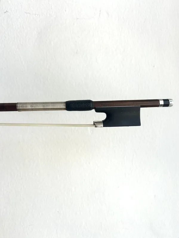 "Lupot" brand old 7/8 violin bow, nickel, 55.8g | Metzler Violins Top Rated
