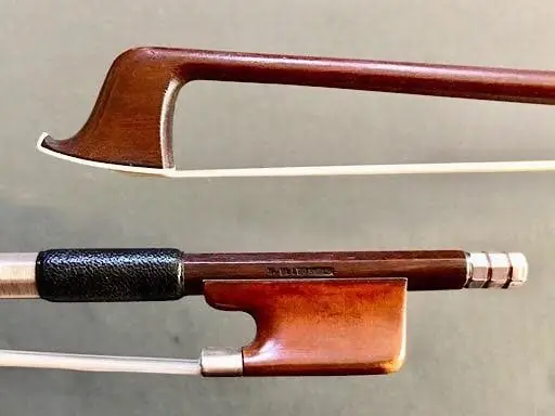 Price Drop Helmuth Ellersieck silver 3/4 violin bow, GERMANY