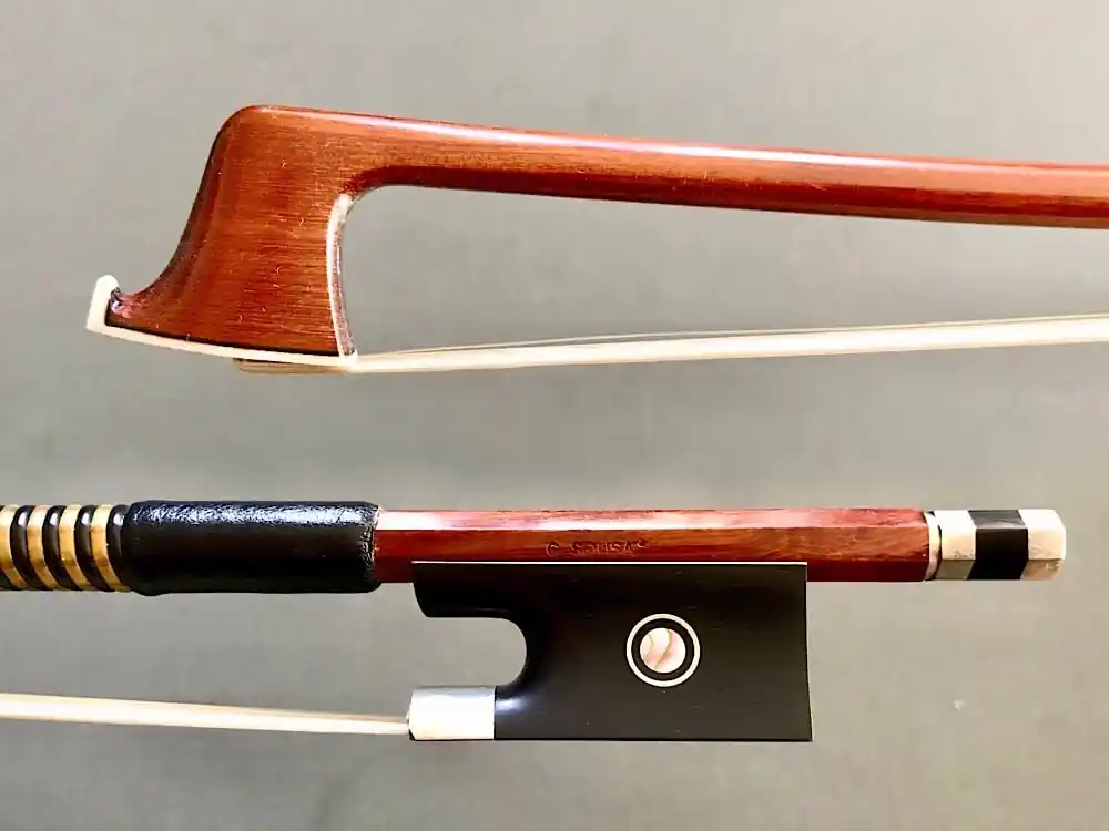 Wholesale CIRILO SOUSA 3/4 nickel Pernambuco violin bow, BRAZIL