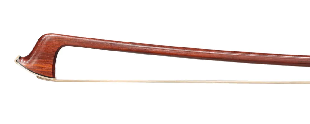 Authentic Andrea PROIETTI round Pernambuco viola bow, Pajeot model, 70.8 g | Metzler Violins