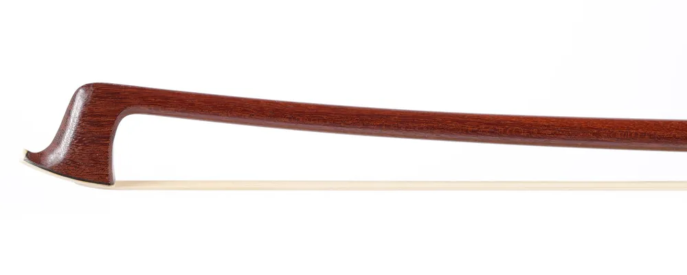 F.K. Müller silver mounted Pernambuco viola bow, 70.1 g. | Metzler Violins Special Offer