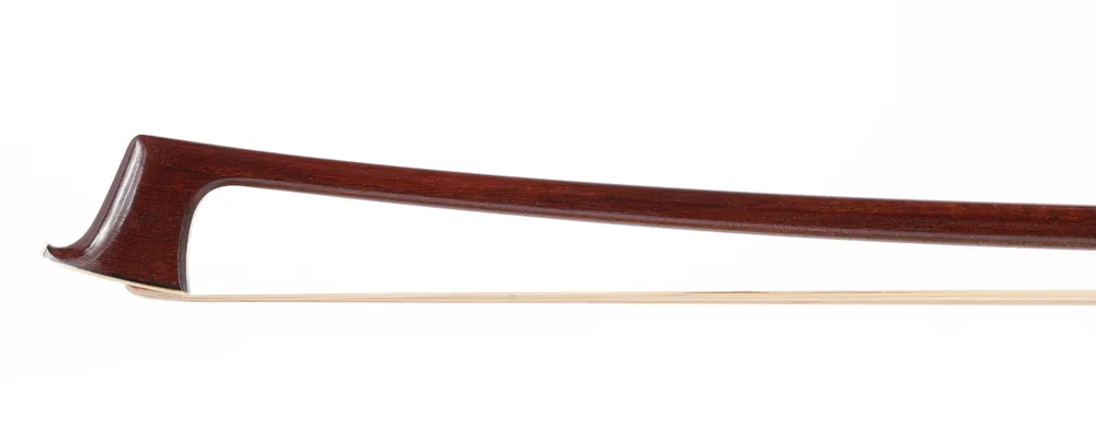 MING-SHENG ZHANG viola bow, highly flamed stick, 72.6 grams | Metzler Violins Affordable