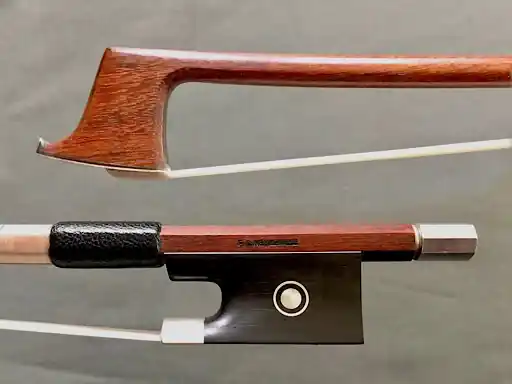 Limited Offer F.C. Neuveville viola bow, Finkel Shop, ebony/silver, 70.6 g. | Metzler Violins