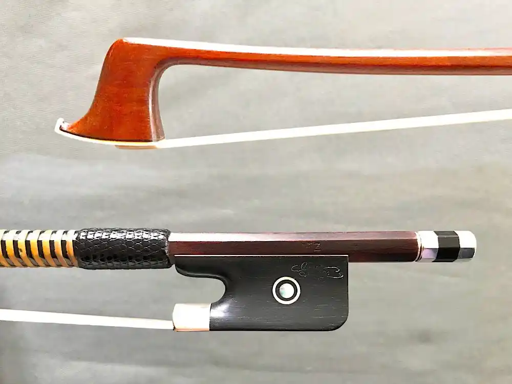 Instant Buy CONRAD GÖTZ silver / ebony viola bow, 72.7g | Metzler Violins