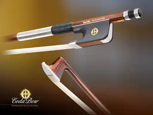 Certified CodaBow DIAMOND GX Viola Bow, (Full Size) | Metzler Violins