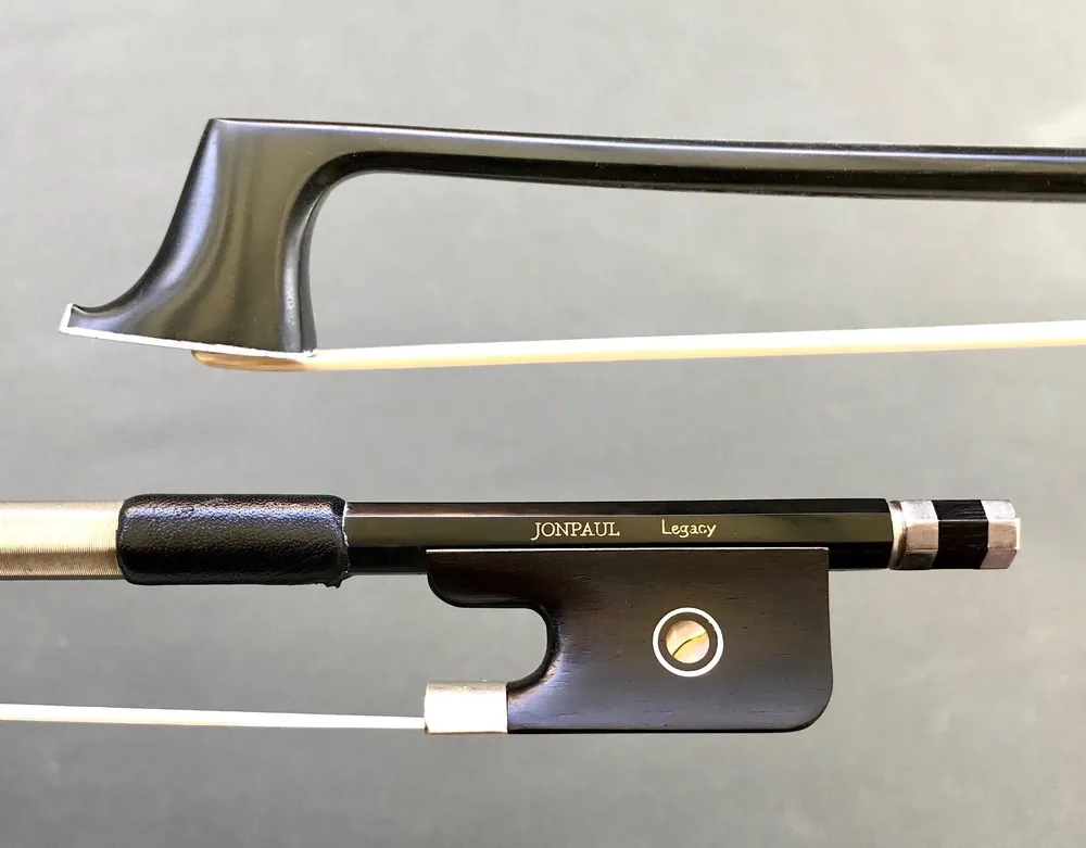 Same Day Shipping JonPaul Legacy nickel viola bow, black