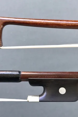 "Corelli" viola bow, ebony & nickel | Metzler Violins Secure Checkout