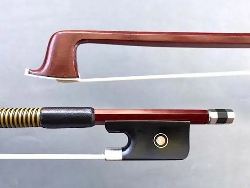 Original Better 4/4 student Brazilwood viola bow, unbranded