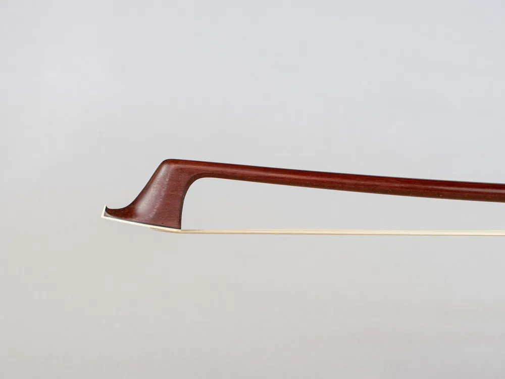 HALLIGAN cello bow, silver & ebony mounted, USA, 82.3g Free Shipping