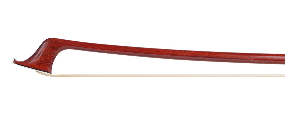 Andre LAVOYE cello bow, round Pernambuco stick, ebony & silver mounted with angled heel, Montreal, Quebec, 80.6g Next Day Delivery