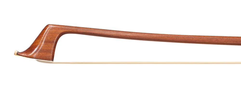 Free Shipping American cello bow with gold-mounted mountain mahogany frog, 90.3 grams, USA