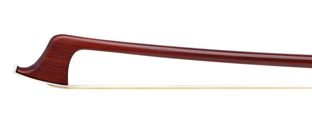 K. P. Leesilver mounted round cello bow, #16, with silver tinsel and silver wire grip, 80.9 grams, USA Must Have