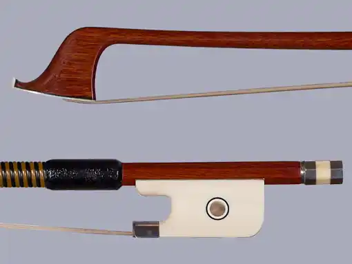 Save Now Cello bow, unbranded, ivory/silver 80.2g