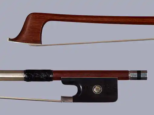 *HANS RIES* cello bow, ebony / silver | Metzler Violins 77.4g Markdown