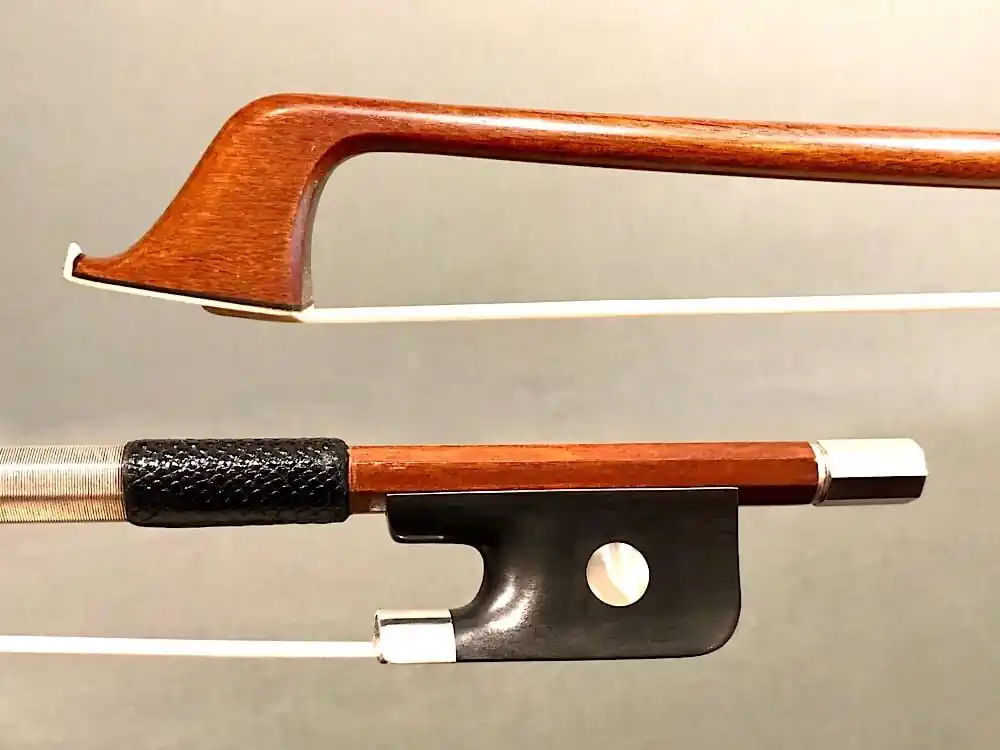 In Demand Cello Bow, Ebony/Silver, Pernambuco, Unbranded