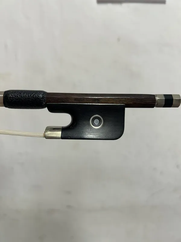 ERIC STEINER cello bow, Pernambuco, nickel, used, GERMANY | Metzler Violins Deal