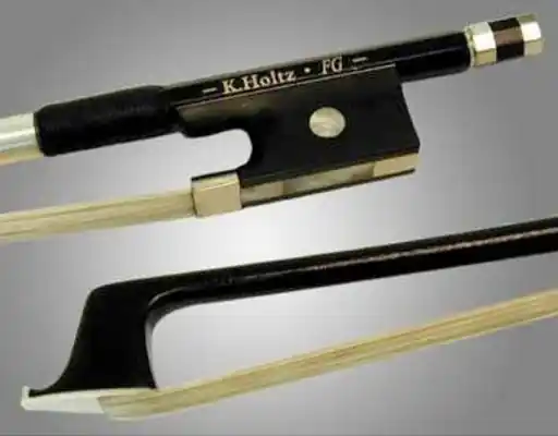 Hassle-Free Returns K. Holtz 3/4 fiberglass cello bow with ebony frog and horsehair