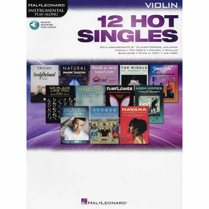 12 Hot Singles for Violin, Viola, or Cello New Arrival