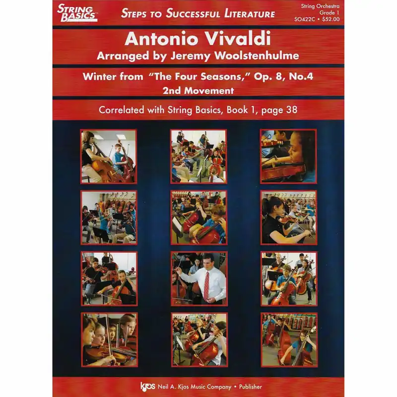 2nd Movement, from Winter for String Orchestra Low Price