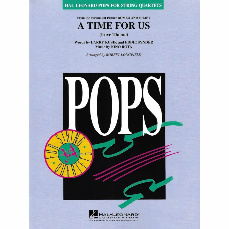 A Time For Us for String Quartet Original