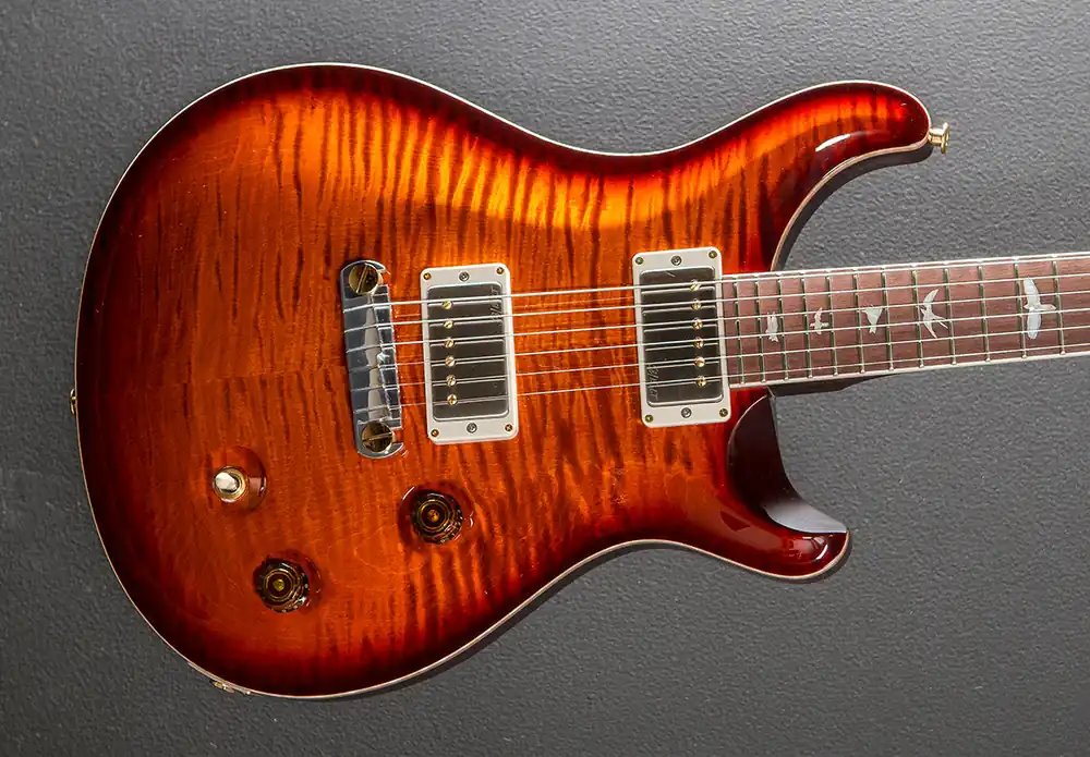 Professional Grade McCarty Wood Library Limited – Dark Cherry Sunburst w/Brazilian– Dave's Guitar Shop