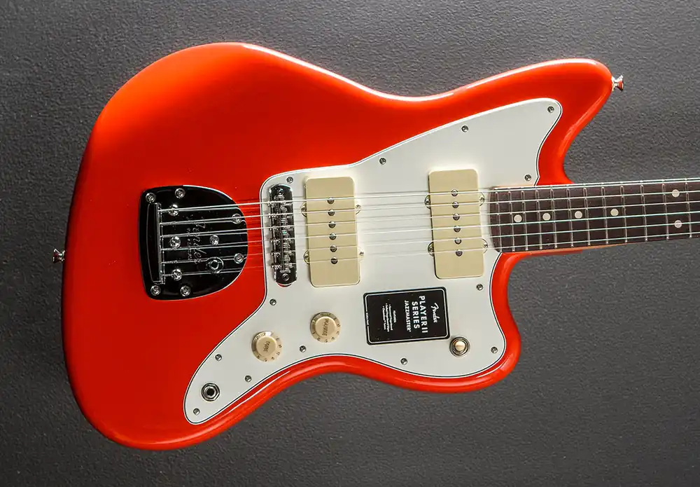 Player II Jazzmaster - Coral Red– Dave's Guitar Shop New Release