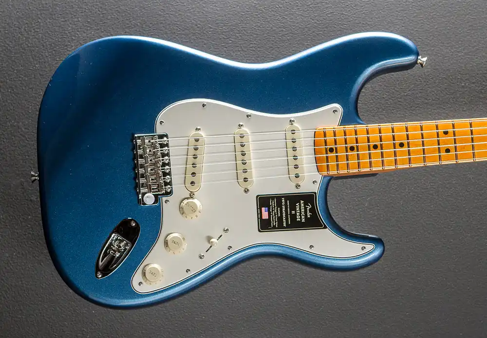 American Vintage II 1973 Stratocaster - Lake Placid Blue w/Maple– Dave's Guitar Shop Price Cut