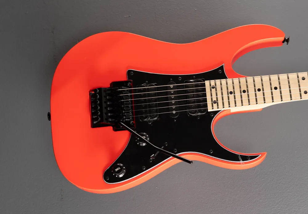 Editor’s Pick Genesis Collection RG550 - Road Flare Red– Dave's Guitar Shop