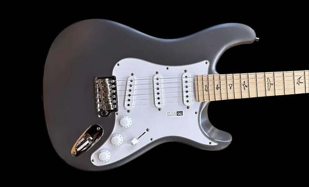 John Mayer Silver Sky - Tungsten w/Maple– Dave's Guitar Shop Genuine