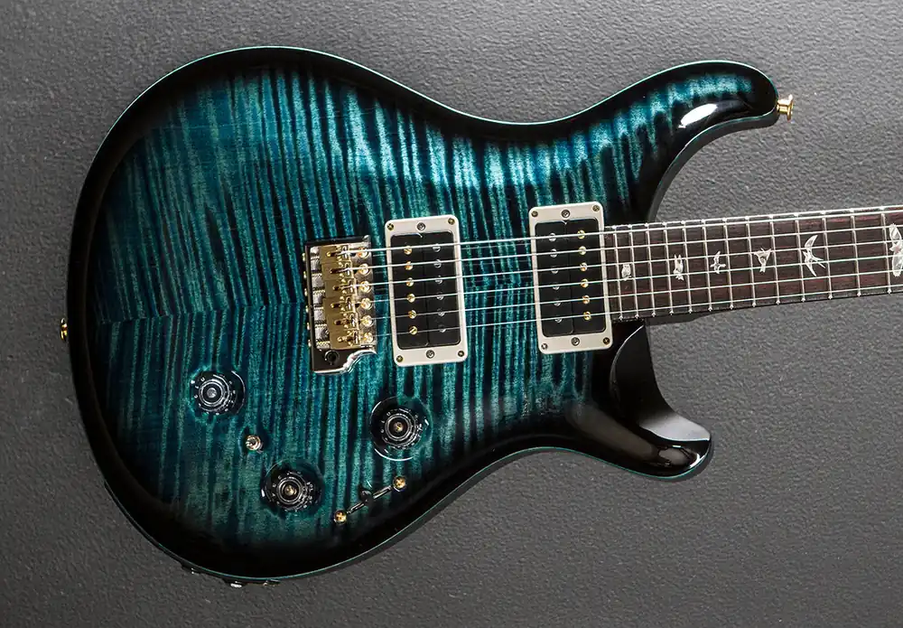 Custom 24 Piezo 10 Top - Cobalt Smokeburst– Dave's Guitar Shop Special Discount