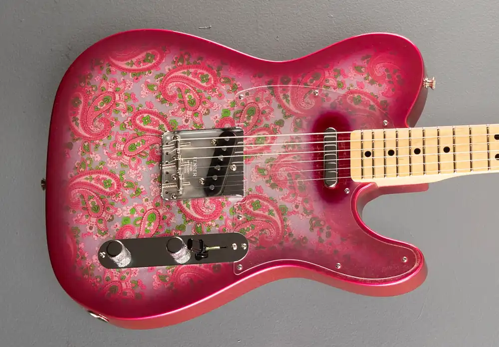 1968 NOS Pink Paisley Telecaster– Dave's Guitar Shop Genuine