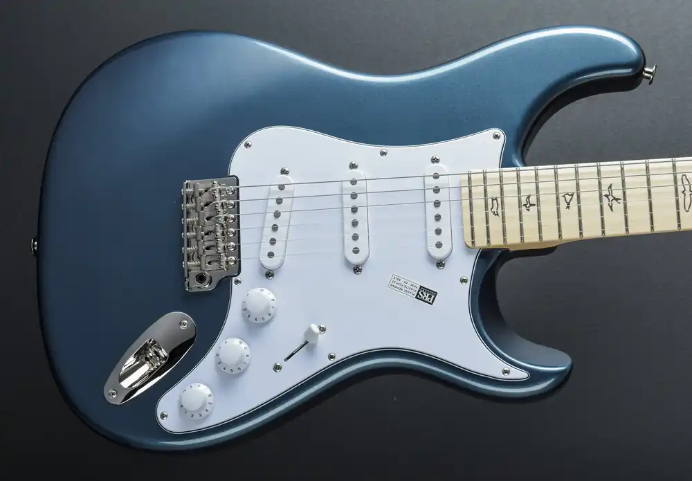 John Mayer Silver Sky - Venetian Blue w/Maple– Dave's Guitar Shop New Arrival