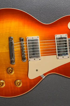 1958 Les Paul Standard Reissue - Washed Cherry Sunburst– Dave's Guitar Shop Big Sale