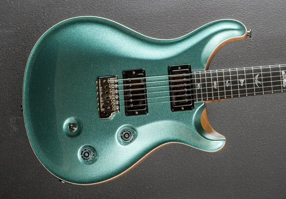 Custom 24 Wood Library Limited – Frost Green Metallic w/Korina– Dave's Guitar Shop Authentic
