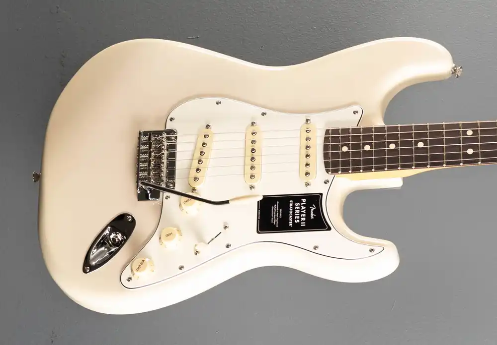 Player II Stratocaster - White Blonde– Dave's Guitar Shop Exclusive
