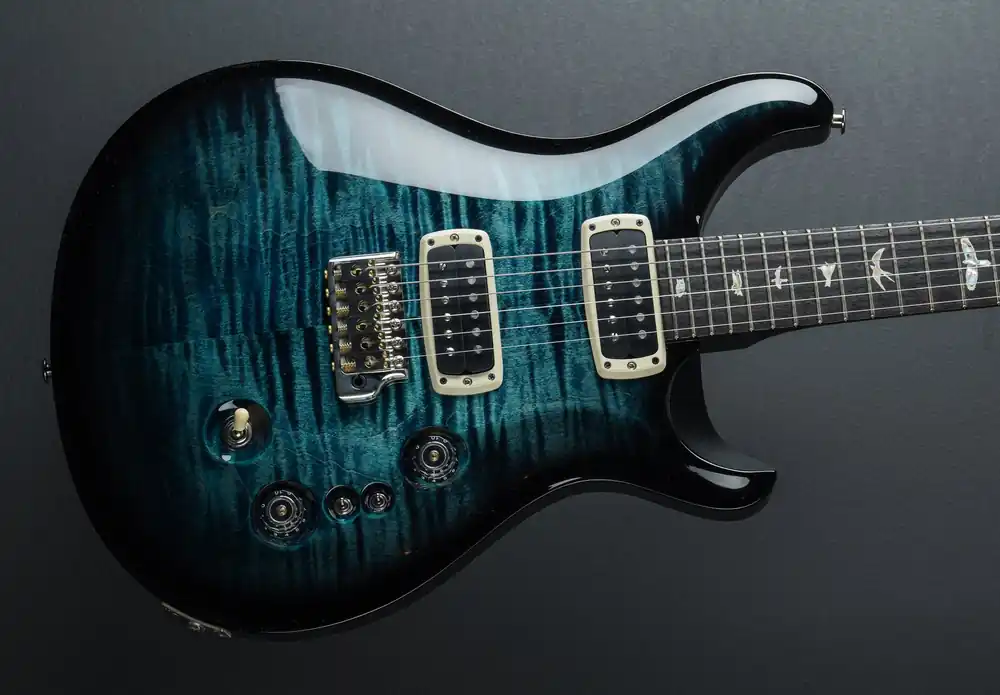Super Sale Custom 24-08 - River Blue Smokewrap Burst– Dave's Guitar Shop